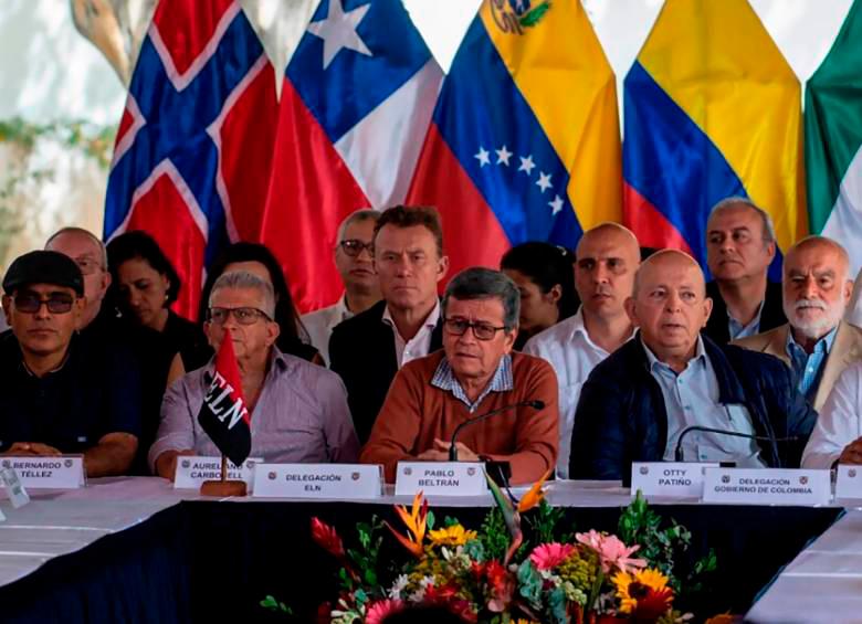 Los diálogos con el ELN están congelados desde el pasado 11 de abril. FOTO AFP 