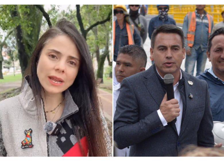 La senadora Esmeralda Hernández, autora de la ley No Más Olé, criticó duramente al alcalde de Manizales tras asegurar que tumbaría dicha ley. FOTO: @EsmeHernandezSi - ALCALDÍA DE MANIZALES