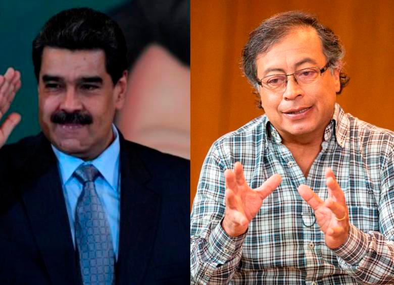 Petro promete restablecer la relación con Maduro y abrir completamente la frontera con Venezuela. FOTO: Colprensa y EL COLOMBIANO