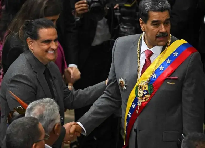 Destituyen a Álex Saab del régimen chavista venezolano, según la presidenta interina Delcy Rodríguez. FOTO: AFP