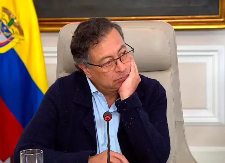 Gustavo Petro, presidente de Colombia. FOTO: Colprensa