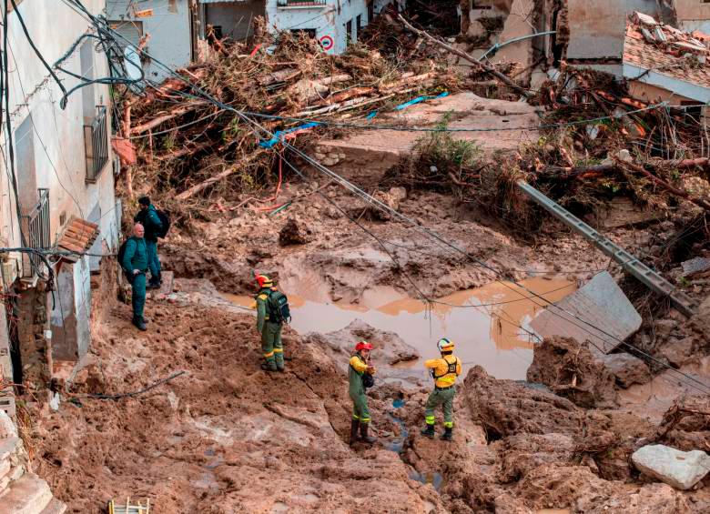 Las catástrofes climáticas de 2024 evidenciaron la urgencia de abordar el cambio climático a nivel global. FOTOS Europa Press