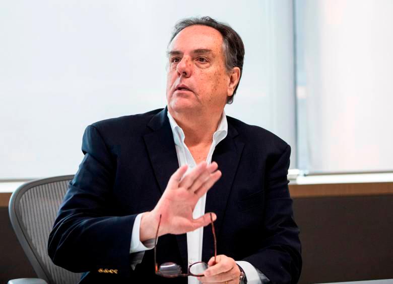 Jorge Mario Velásquez, presidente de Grupo Argos. FOTO: CAMILO SUÁREZ