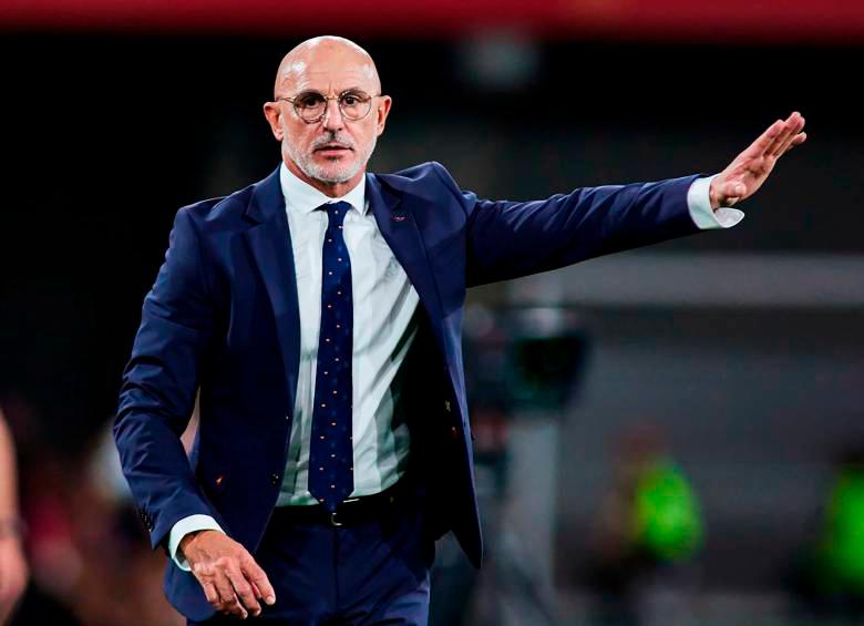 Luis de La Fuente es el entrenador del seleccionado masculino de España. Ingresó al cargo durante la presidencia de Luis Rubiales en la Federación ibérica de fútbol. FOTO: Getty