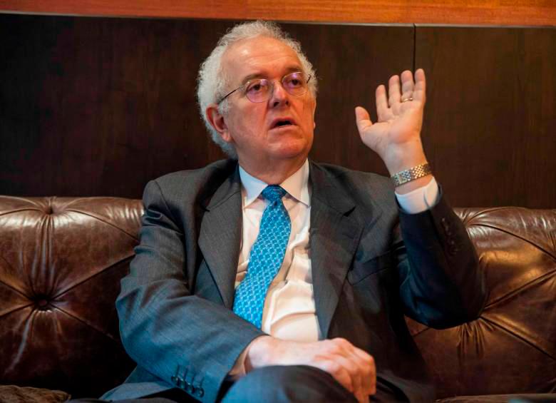  José Antonio Ocampo contó cómo se enteró que no sería más el ministro de Hacienda de Colombia. FOTO: Carlos Velásquez
