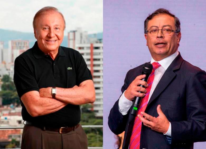 Hernández y Petro siguen en empate técnico, según la medición diaria de La FM. FOTOS: COLPRENSA