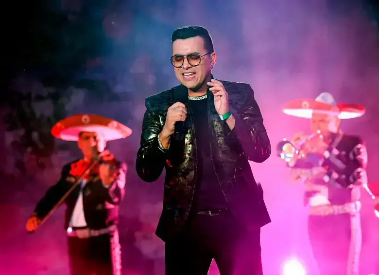 Yeison Jiménez, cantante de música popular colombiana, murió el 10 de enero de 2026 en un accidente aéreo. FOTO GETTY