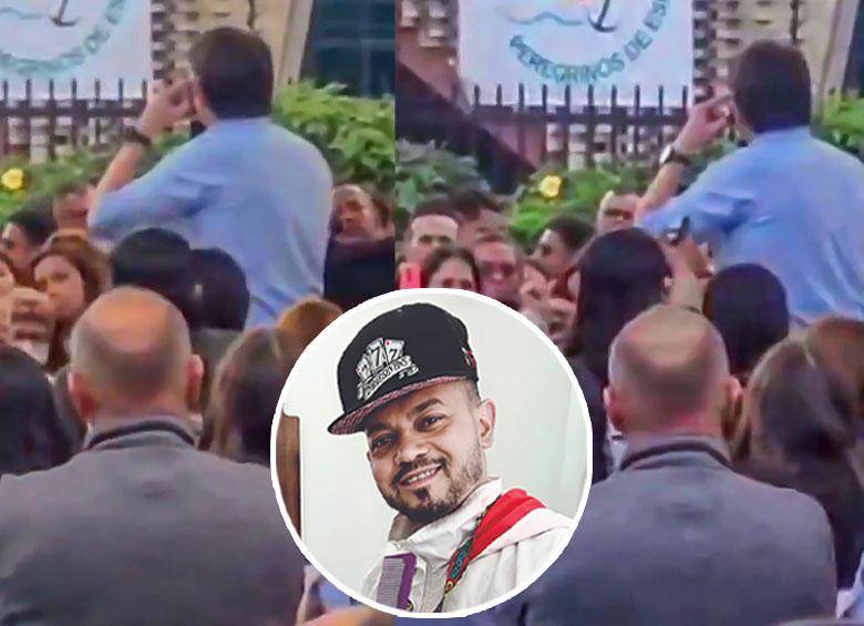 El jefe de sicarios de Miguel Uribe tenía varias barberías en un barrio de Bogotá en donde todavía lo recuerdan. Le decían Chipi y hoy es el hombre más importante del país. Foto: redes sociales.