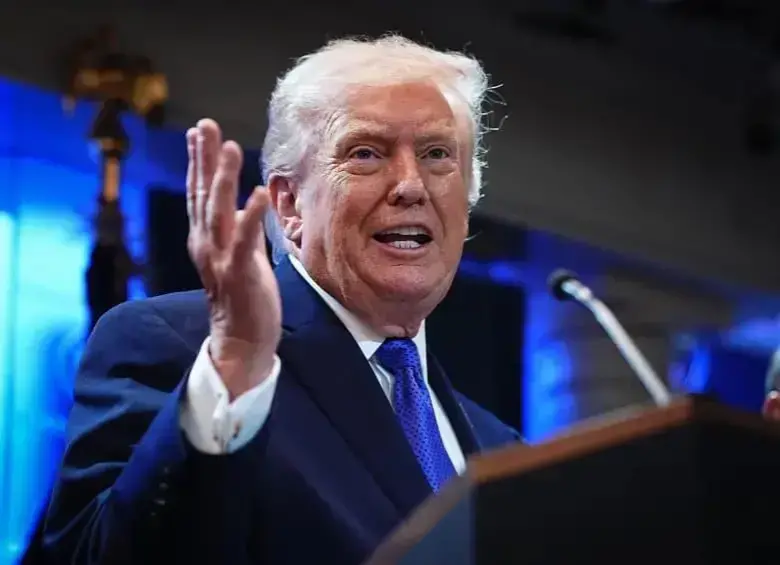 Donald Trump se pronunció sobre el rechazo de Irán a ponerle fin a la guerra en Medio Oriente. FOTO: Getty