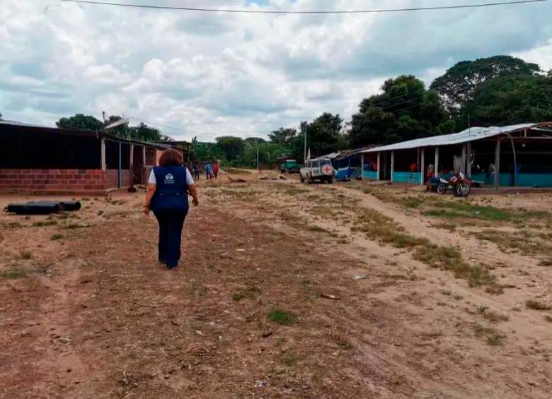 El departamento registra la tasa de homicidios más alta del país y una grave crisis humanitaria en expansión hacia la frontera con Venezuela. FOTO: DEFENSORÍA DEL PUEBLO