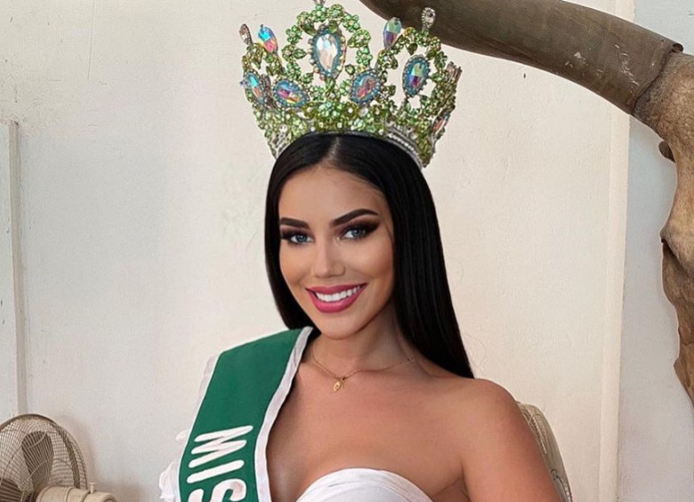 Alondra Mercado fue Miss Bolivia Mundo en 2020. FOTO: INSTAGRAM ALONDRA MERCADO