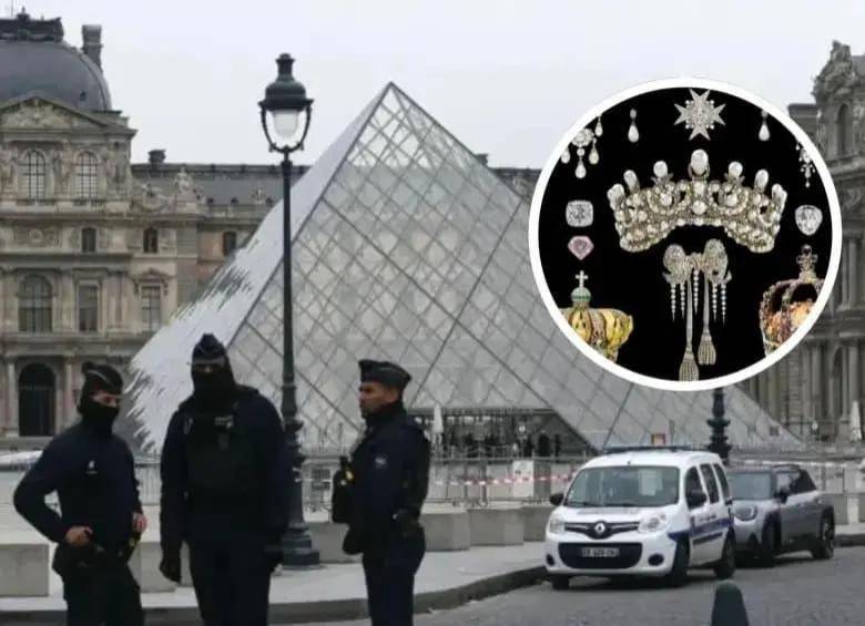 El Louvre reabre la Galería Apolo luego del robo de nueve joyas de la corona francesa. Foto: AFP