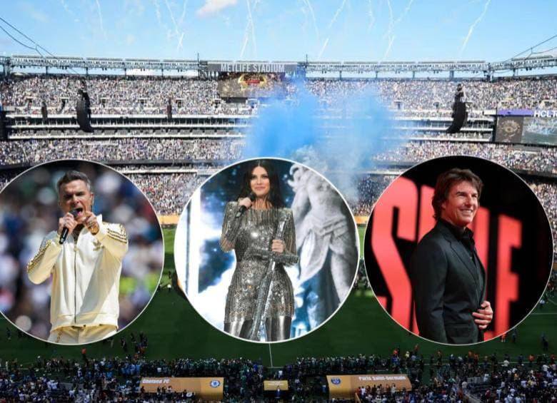 La final del Mundial 2026 podría tener un entretiempo de hasta 30 minutos para albergar un espectáculo con artistas internacionales como Shakira, Justin Bieber y BTS. FOTO: Fifa, Getty Images, @laurapausini.