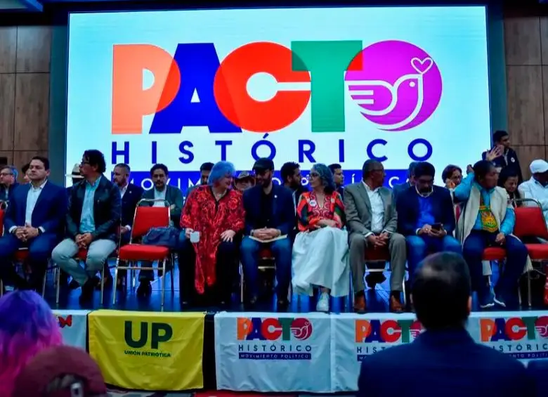La coalición del Pacto Histórico buscar ser un único movimiento de izquierda y progresismo. Estaría conformado por Colombia Humana, Unión Patriótica, Polo Democrático, Partido Comunista y el movimiento Progresistas, surgido de la escisión del Mais. FOTO: COLPRENSA