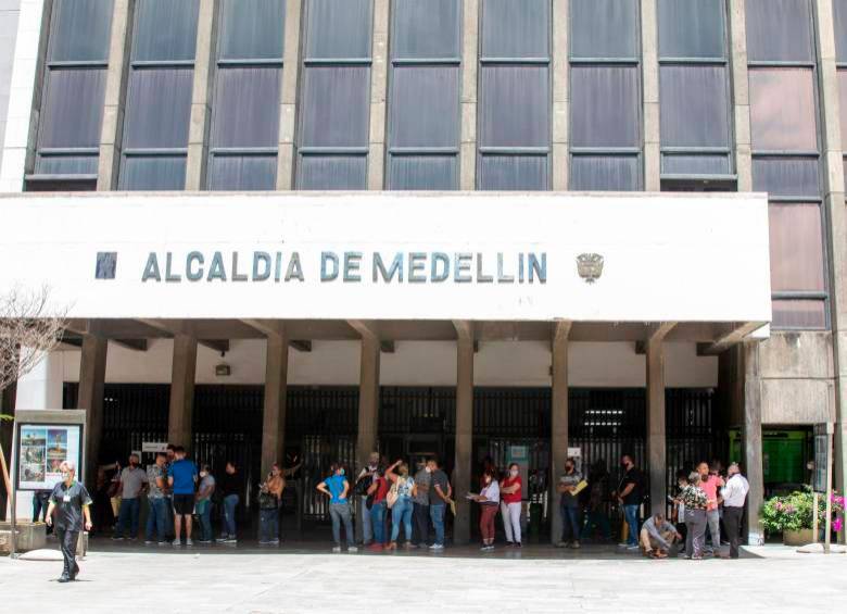 La Alcaldía de Medellín hasta el momento no se ha pronunciado sobre este hecho. FOTO JUAN ANTONIO SÁNCHEZ 