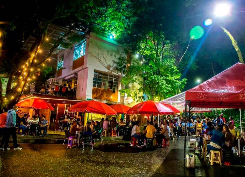 Provenza es uno de los sitios más conocidos para ir de fiesta en Meellín. FOTO EL COLOMBIANO. 