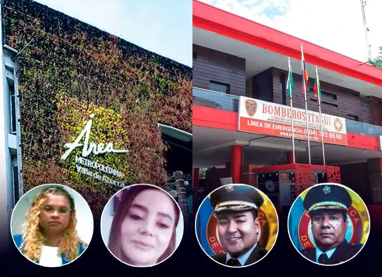 Yaneth Rúa y Laura Mejía, que han sido funcionarias del Área Metropolitana, lo mismo que Misael Cadavid y Elkin González, de los bomberos de Itagüí, aspiran a ganarse o conservar el principio de oportunidad. FOTOS: ARCHIVO