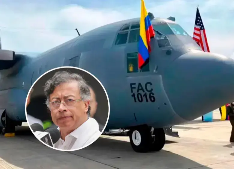 Petro agradeció en 2022 a Gobierno gringo por donación de aviones que hoy llama “chatarra” tras accidente en Putumayo. FOTOS: AFP y Colprensa