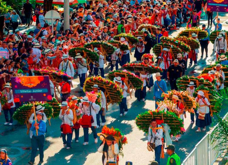 La Feria de las Flores no siempre se celebró en la misma fecha, y la iglesia católica se opuso durante un tiempo esta festividad. Foto: Camilo Suárez. 