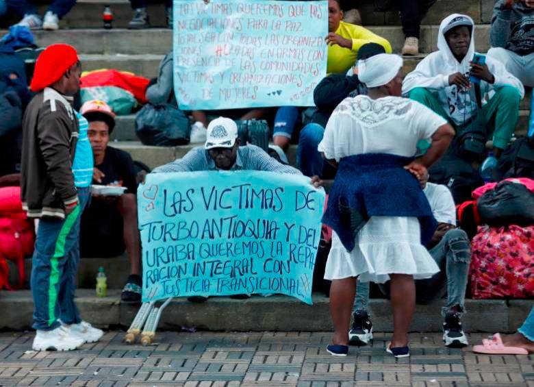 En el valle de Aburrá hay alrededor de 800.000 víctimas del conflicto armado. ARCHIVO EL COLOMBIANO