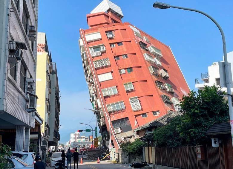 El epicentro se situó a 18 kilómetros al sur de Hualien, con una profundidad de 34,8 km. Foto: Getty
