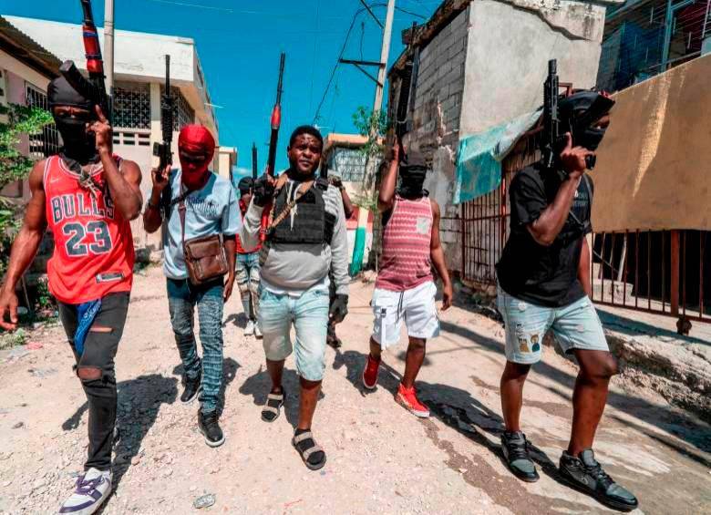 Haití vive una crisis de seguridad aupada por el control territorial de pandillas. FOTO GETTY