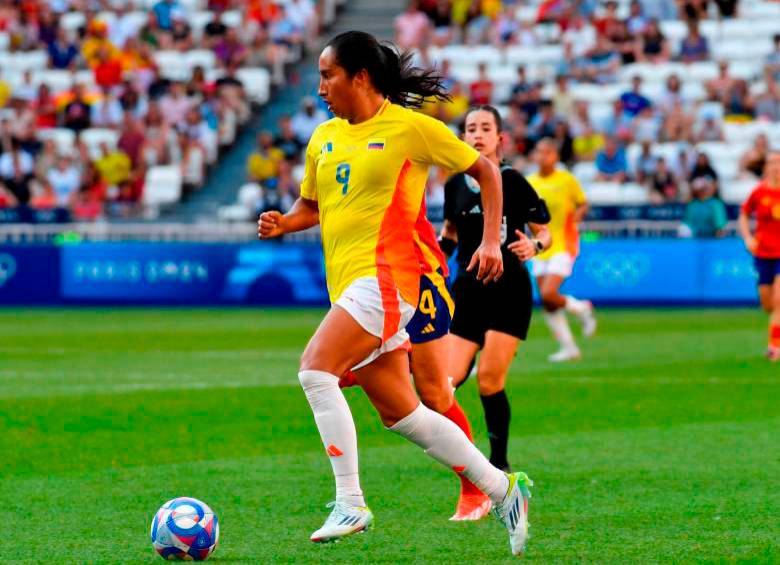 Mayra Ramírez, nacida en Sibaté, Cundinamarca, es una de las referentes del seleccionado colombiano femenino. FOTO: GETTY