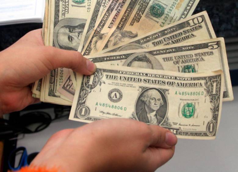 La divisa tocó un precio mínimo de $4.010 y un máximo de $4.045. Foto: Archivo