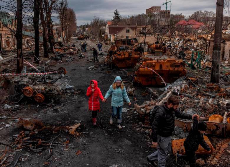 Rusia ha negado la autoría en los más recientes ataques a Ucrania. FOTO EFE