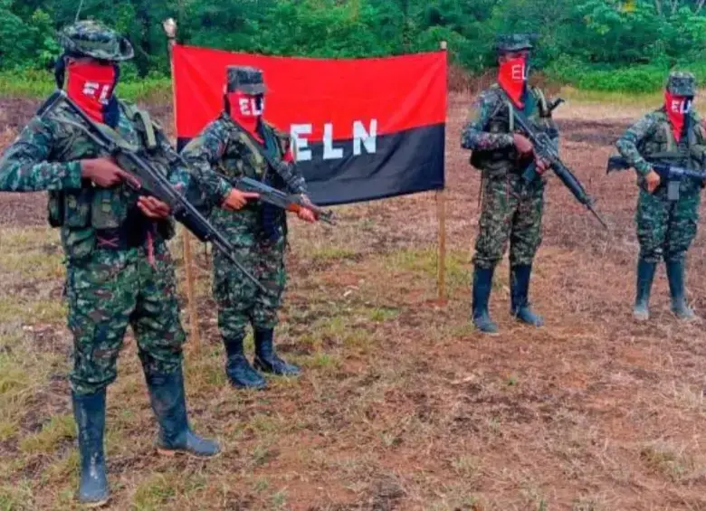 Así opera el Frente Oriental del ELN que “juzgó” a cuatro secuestrados en Arauca. Foto: cortesía