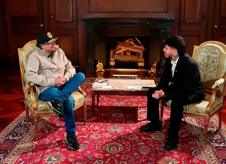 El streamer colombiano Westcol rompió esquemas al entrevistar en vivo al presidente Gustavo Petro. Foto: redes sociales