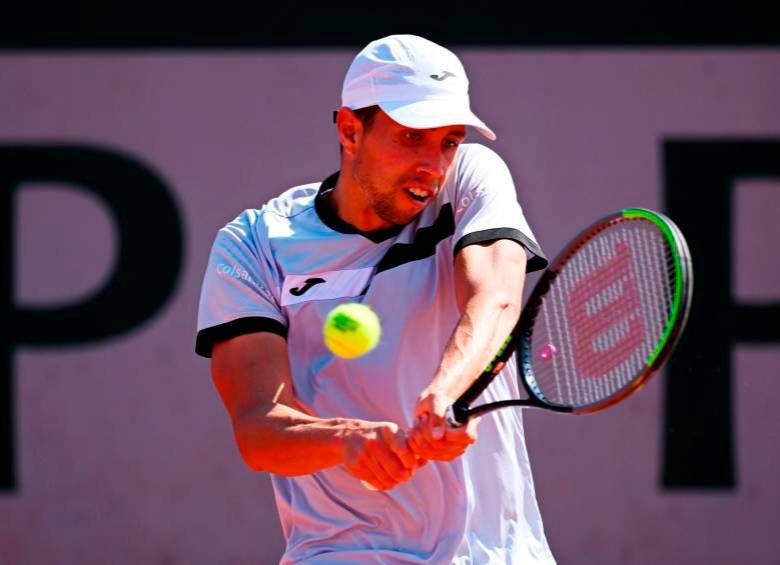 Daniel Galán avanzó a octavos del ATP de Málaga. FOTO GETTY