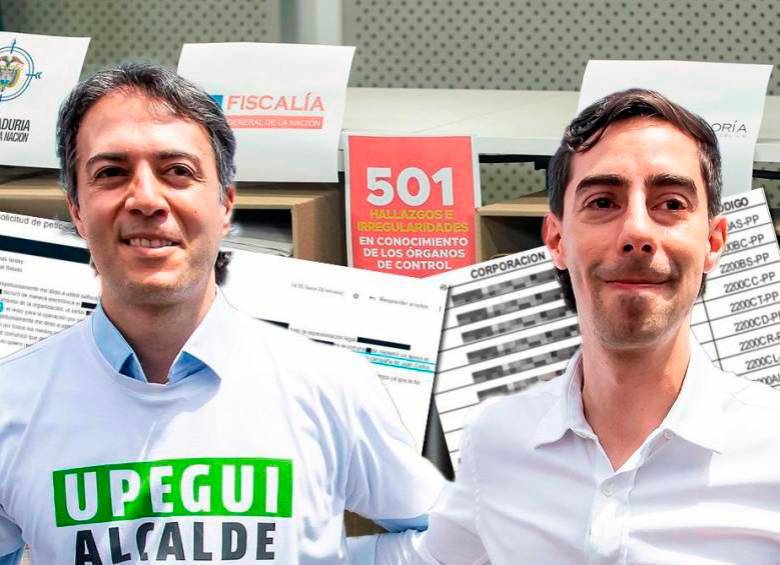 La campaña de Juan Carlos Upegui, quien fuera el candidato el exalcalde Daniel Quintero, es investigada por presunto desvío de recursos. FOTOS: El Colombiano