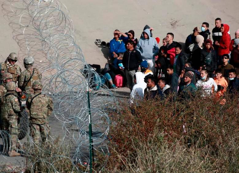 Migración Colombia calcula que serán 14.000 migrantes los que llegarán deportados de EE. UU. a Colombia. FOTO GETTY 