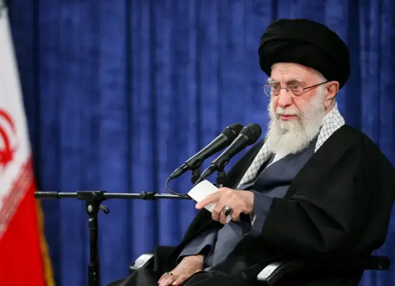 Líder supremo de Irán, ayatolá Ali Jamenei. Foto: AFP.