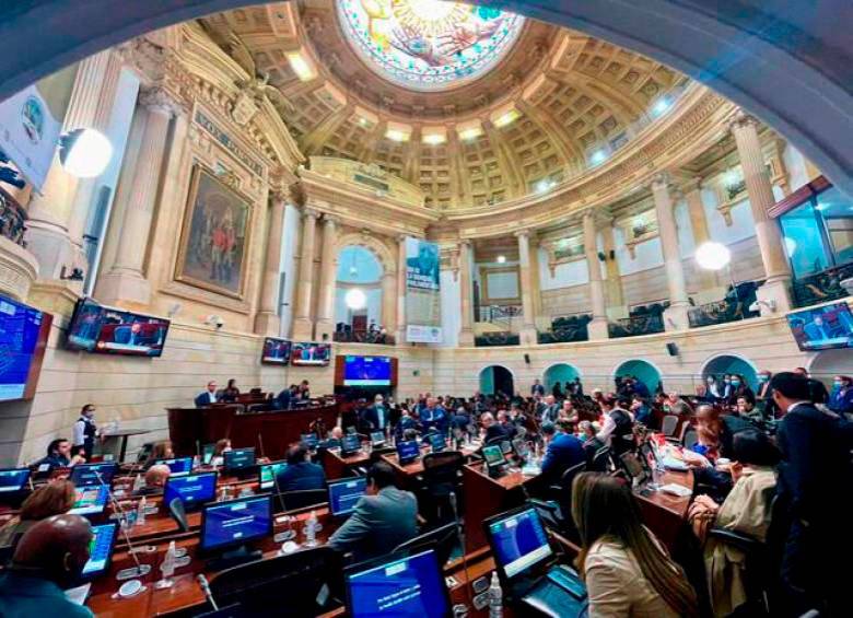 Este 20 de julio será la posesión del nuevo Congreso. FOTO COLPRENSA