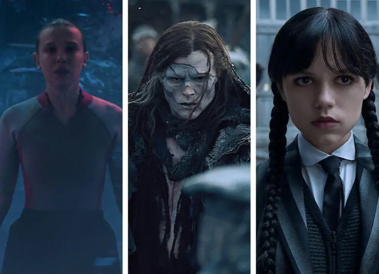 Stranger Things, Frankenstein y Wednesday son algunas de las producciones nominadas a los SAG Awards 2026. FOTO: NETFLIX