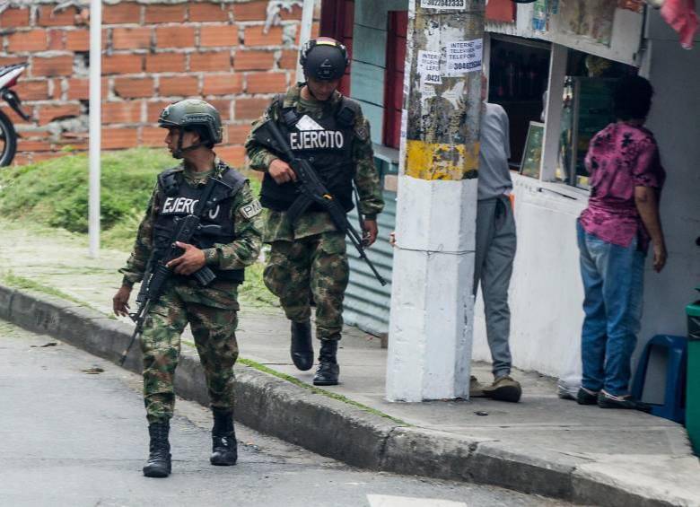 Un grupo de soldados del Ejército Nacional fue secuestrado en San José del Guaviare. Foto: JULIO HERRERA