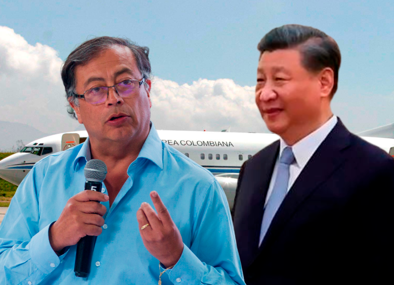 El próximo 25 de octubre está previsto un encuentro en China entre el líder de ese país, Xi Jinping, y el presidente de Colombia, Gustavo Petro. FOTO CAMILO SUÁREZ Y AFP