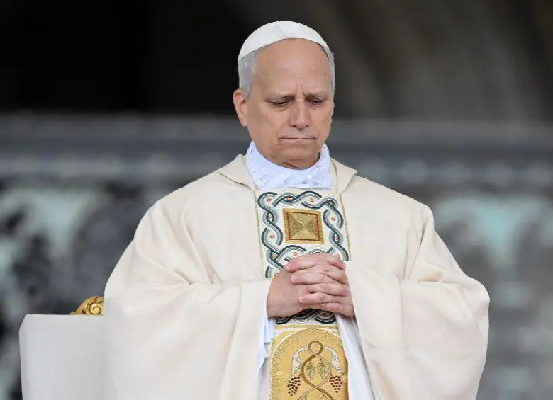 El papa León XIV se pronuncia sobre los migrantes detenidos en EE. UU. FOTO: XINHUA