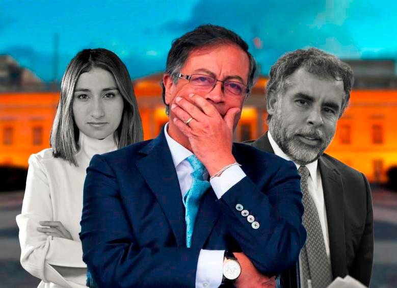 El presidente Gustavo Petro decidió sacar de su Gobierno a los involucrados en el escándalo de chuzadas: Laura Sarabia y Armando Benedetti. FOTO: Cortesía. 