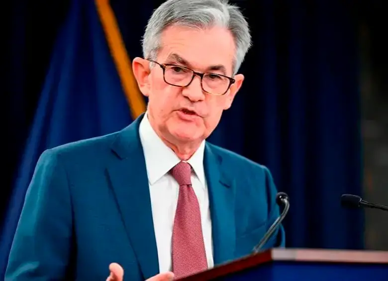 Jerome Powell, presidente de la Fed. FOTO: AFP 