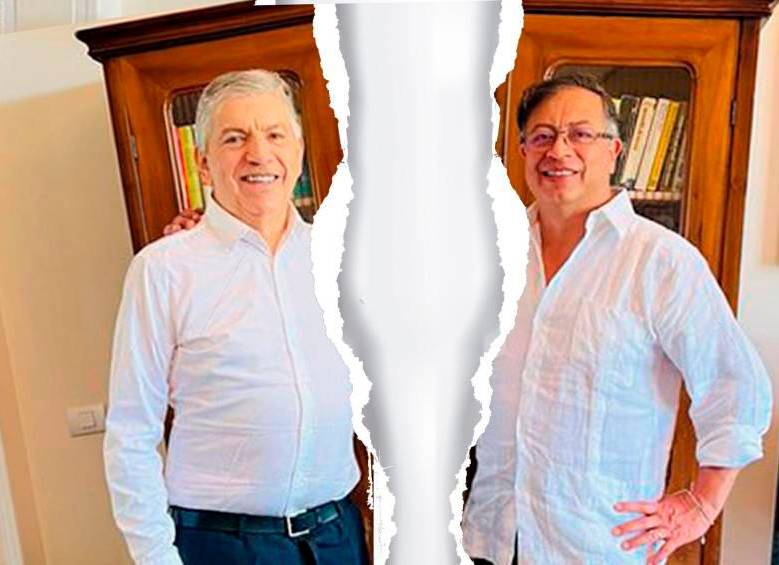 César Gaviria y Gustavo Petro medirán sus fuerzas dentro del liberalismo para definir si el partido se declara en independencia. FOTO CORTESÍA