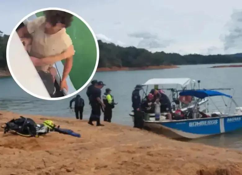 La versión de los hechos de Eliana Avendaño, hermana de Alexander, el joven de 22 años que murió tras caer al embalse El Peñol-Guatapé. Foto: captura de redes sociales y Dagran