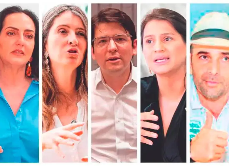 Los aspirantes precisaron que no se trata de un paso atrás. “Seguimos firmes en la convicción de defender a Colombia y en nuestro legítimo deseo de liderarla”. FOTO: EL COLOMBIANO