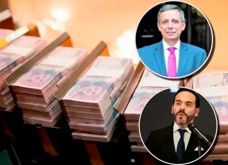 El Carf advirtió que Colombia enfrenta un escenario fiscal particularmente complejo en 2027, con un déficit primario de 4,5% del PIB y una deuda neta cercana a 67,3% del PIB, tras analizar el presupuesto presentado por el MinHacienda, Miguel Martínez (arriba) y el presidente Abelardo de la Espriella (abajo). FOTO Colprensa