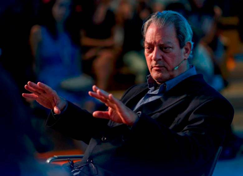 Paul Auster falleció a los 77 años. FOTO Getty