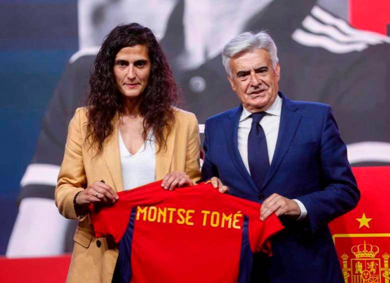 La entrenadora de la Selección española también fue futbolista profesional desde los primeros años del 2.000. FOTO: RFEF