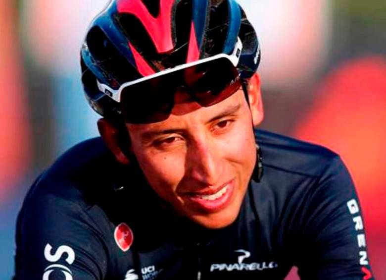 Egan Bernal fue uno de los deportistas que más opinó sobre el odio en el país, en redes. FOTO EFE.