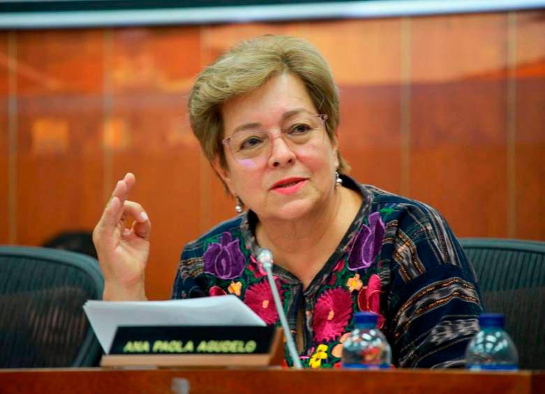 La ministra de Trabajo, Gloria Ramírez. FOTO COLPRENSA